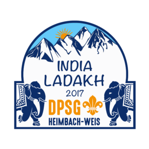 Logo Indien Neues Design Pfadfinder Indien DPSG Heimbach-Weis Projekt Patch